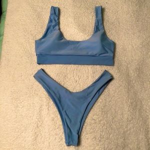 Zaful Blue Bikini